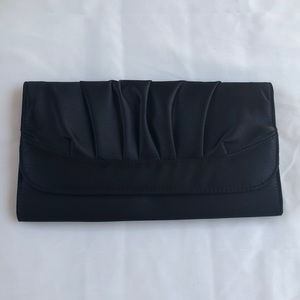 Black Satin Clutch